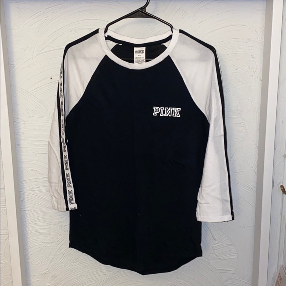 PINK Quarter Sleeve Tee